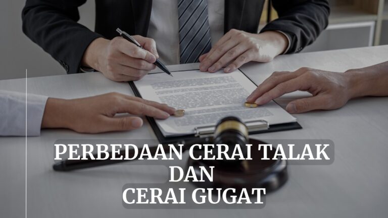 Perbedaan Cerai Talak dan Cerai Gugat