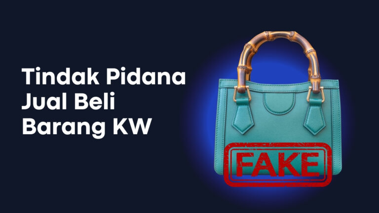 Tindak Pidana Jual Beli Barang KW