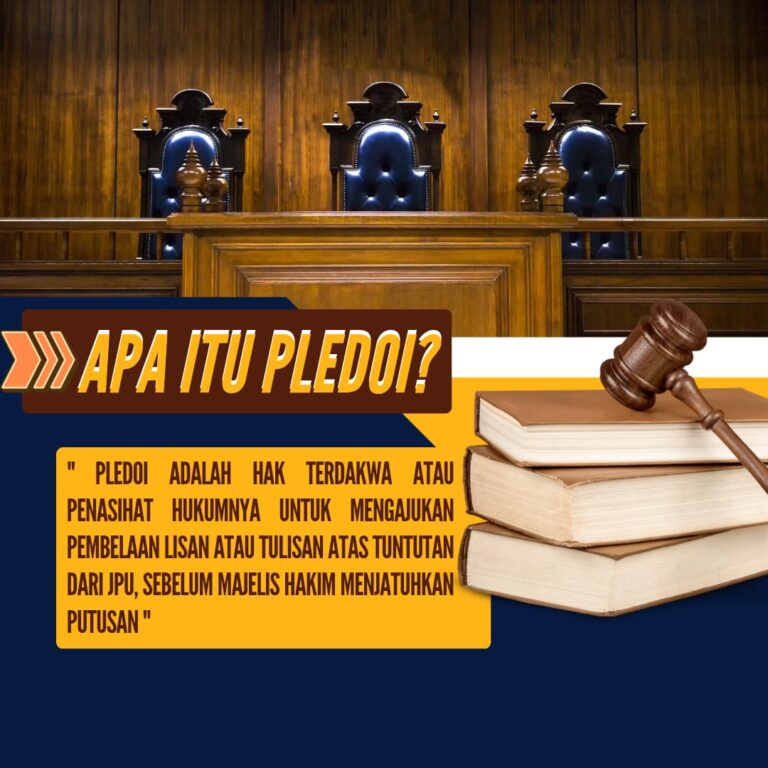 APA ITU PLEDOI