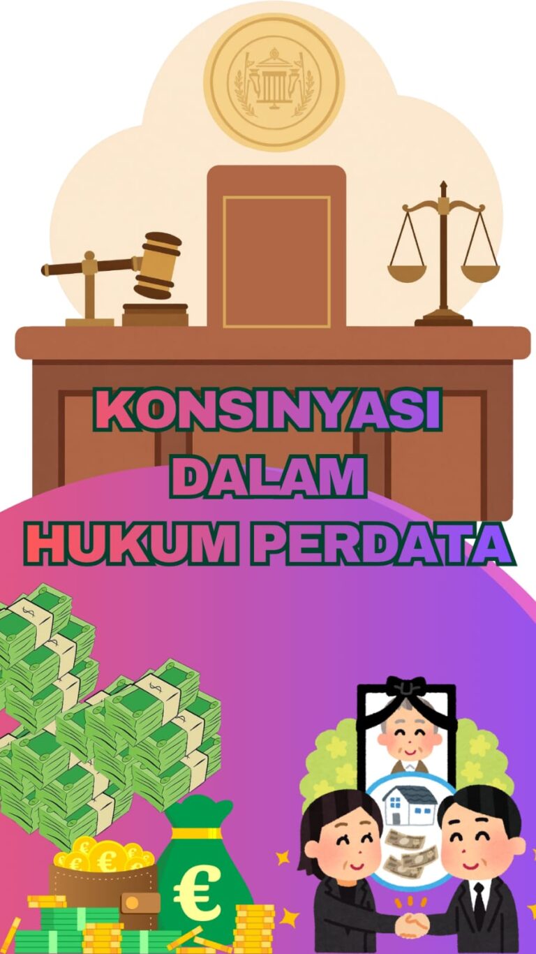 KONSINYASI DALAM HUKUM PERDATA